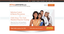 Desktop Screenshot of nyrequirements.com